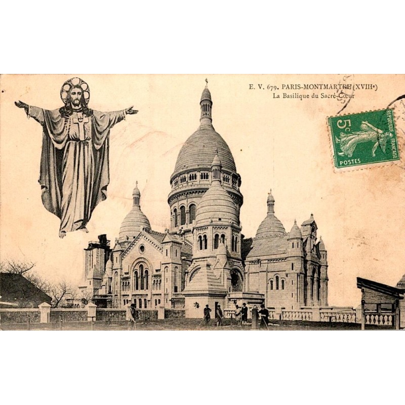 75120 - PARIS-MONTMARTRE - LA BASILIQUE DU SACRÉ-COEUR