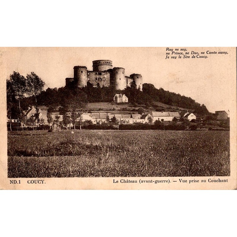 County 02380 - COUCY LE CHATEAU - THE CASTLE