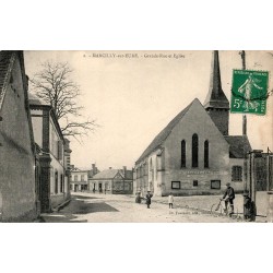 27810 - MARCILLY-SUR-EURE - GRANDE-RUE ET EGLISE