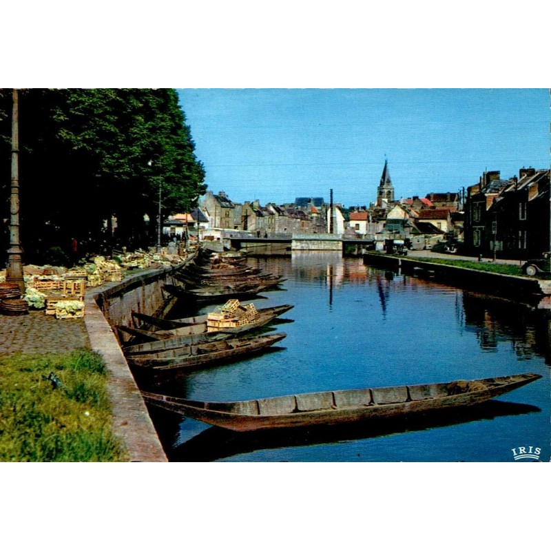 COUNTY 80000 - AMIENS - THE MARKET ON THE WATER