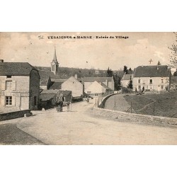 52800 - VESAIGNE-SUR-MARNE - ENTRÉE DU VILLAGE