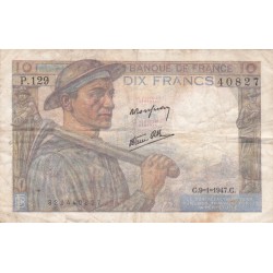 F.08/17 - 10 FRANCS MINEUR - 09/01/1947 - B.132