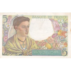 F.05/07 - 5 FRANCS BERGER - 30/10/1947 - M.158