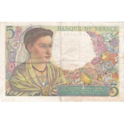 F.05/07 - 5 FRANCS BERGER - 30/10/1947 - L.157