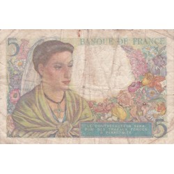 F.05/07 - 5 FRANCS BERGER - 30/10/1947 - B.147