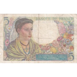 F.05/07 - 5 FRANCS BERGER - 30/10/1947 - C.147