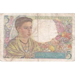 F.05/05 - 5 FRANCS BERGER - 23/12/1943 - G.120