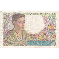 FRANCE - F.05/05 - 5 Francs Shepherd - 23/12/1943 - W.111