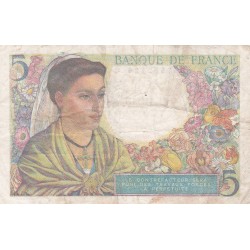 F.05/06 - 5 FRANCS BERGER - 05/04/1945 - A.144