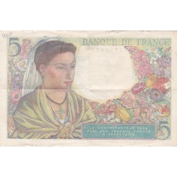 F.05/06 - 5 FRANCS BERGER - 05/04/1945 - C.136