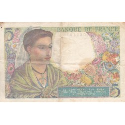 FRANCE - F.05/02 - 5 Francs Shepherd - 22/07/1943 - A.38