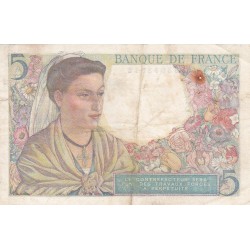 F.05/05 - 5 FRANCS BERGER - 23/12/1943 - F.118