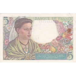 FRANKREICH - F.05/06 - 5 Francs Schäfer - 05/04/1945 - D.125