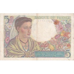 FRANCE - F.05/06 - 5 Francs Shepherd - 05/04/1945 - J.125