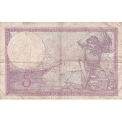 F.03/17 - 5 FRANCS VIOLET - 11/05/1933 - H.54968