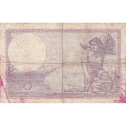 FRANCE - F.03/17 - 5 Francs Purple - 26/05/1933 - H.55273