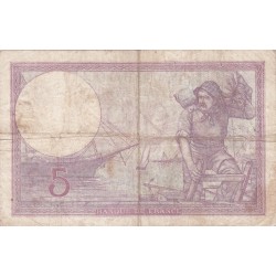 FRANCE - F.03/17 - 5 Francs Purple - 23/02/1933 - L.53606