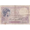 FRANKREICH - F.03/17 - 5 Francs Lila - 13/04/1933 - F.54555