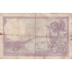 F.03/17 - 5 FRANCS VIOLET - 05/01/1933 - U.52054