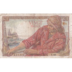 F.13/04 - 20 FRANCS PECHEUR - 05/11/1942 - T.48