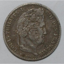 FRANCE - KM 740 - 1/4 FRANC 1839 B - ROUEN - TYPE LOUIS PHILIPPE 1