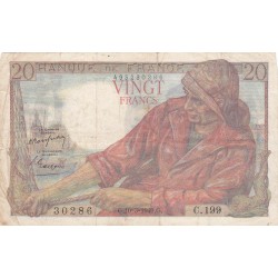 FRANCE - F.13/14 - 20 Francs fisherman - 10/03/1949 - C.199