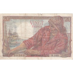 FRANCE - F.13/13 - 20 Francs fisherman - 14/10/1948 - H.185