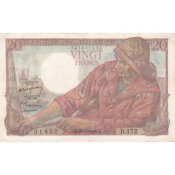 F.13/12 - 20 FRANCS PECHEUR - 29/01/1948 - D.172