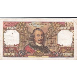 FRANKREICH - F.65/11 - 100 FRANCS CORNEILLE - 03/02/1966 - S.143