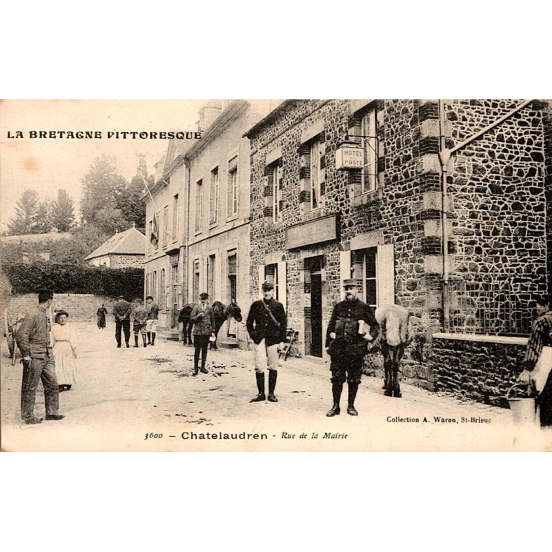 Komitat 22170 - CHATELAUDREN - RUE DE LA MAIRIE