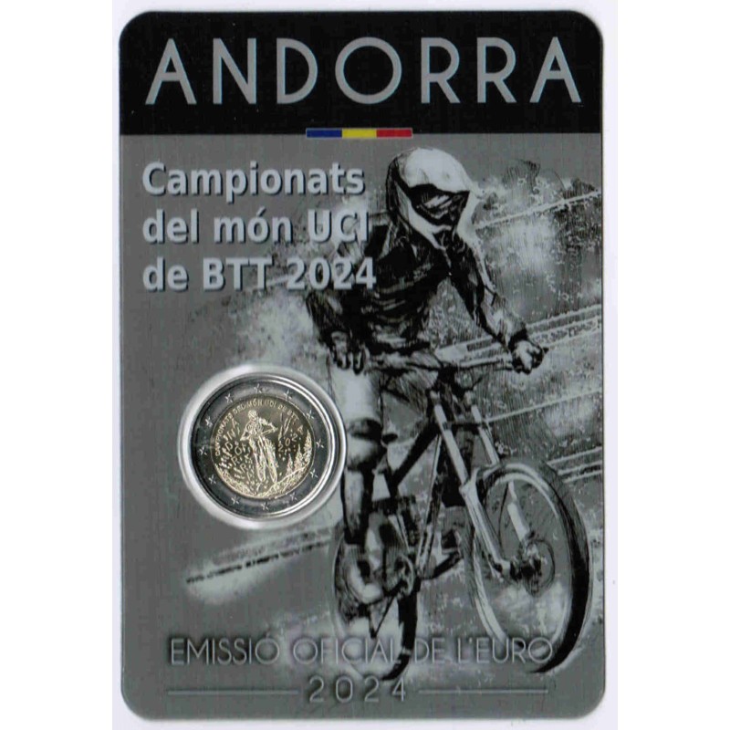 ANDORRA - 2 EURO 2024 - MOUNTAIN BIKE - COINCARD