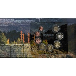 ANDORRE - COFFRET EURO BRILLANT UNIVERSEL 2024 - 8 PIÈCES