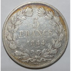 FRANCE - KM 749 - 5 FRANCS 1844 W - Lille - LOUIS PHILIPPE 1st