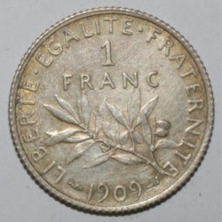 GADOURY 467 - 1 FRANC 1909...