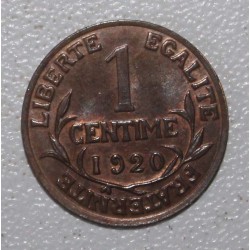 FRANCE - G.90 - 1 CENTIME 1920 - TYPE DUPUIS