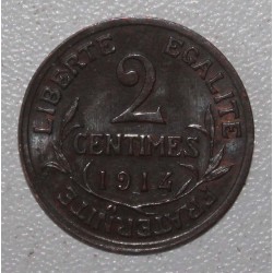 FRANCE - G.107 - 2 CENTIMES 1914 - TYPE DUPUIS