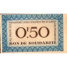 FRANCE - SOLIDARITY BANKNOTE - 0.50 FRANCS - NATIONAL AID - FRENCH RED CROSS