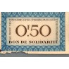 FRANCE - SOLIDARITY BANKNOTE - 0.50 FRANCS - NATIONAL AID - FRENCH RED CROSS