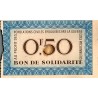 FRANCE - SOLIDARITY BANKNOTE - 0.50 FRANCS - NATIONAL AID - FRENCH RED CROSS