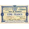 COUNTY 59 - BOUSBECQUE - COIN BONDS - 5 FRANCS - 10/09/1914