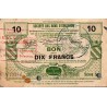 County 59 - Arrondissement of Avesnes and Solesmes - Good for 10 FRANCS