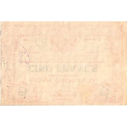 County 59 - HORNAING - COMMUNAL BONDS - 5 FRANCS - 02/01/1916