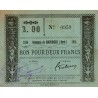 County 59 - BOUVIGNIES - 2 FRANCS - 1914