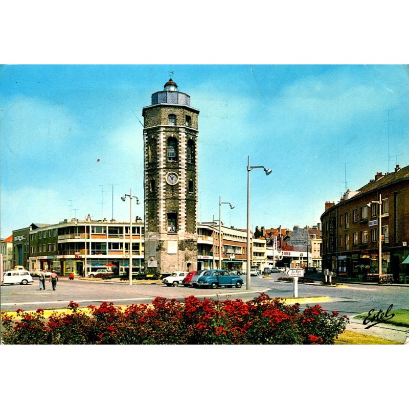 59140 - DUNKERQUE - place du minek - leughenaer tower