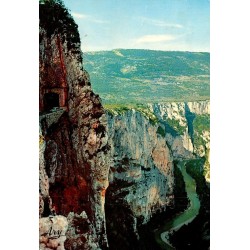 County 04500 - THE PICTURESQUE GORGES OF VERDON - SEEN FROM THE FAYET TUNNEL