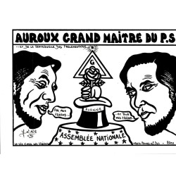 FREEMASONRY - 230 - LIFE AMONG THE THREE POINTS BROTHERS - AUROUX GRAND MASTER OF P.S. - JAQUES LARDIE - EX 42/85