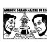 FREEMASONRY - 230 - LIFE AMONG THE THREE POINTS BROTHERS - AUROUX GRAND MASTER OF P.S. - JAQUES LARDIE - EX 42/85