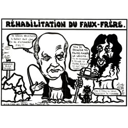 FRANC-MACONNERIE - 74 - LA VIE CHEZ LES FRERES TROIS POINTS - REHABILITATION...- JACQUES LARDIE - EX 19/85