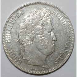 GADOURY 678 - 5 FRANCS 1833 W Lille TYPE LOUIS PHILIPPE 1er - TTB à SUP - KM 749