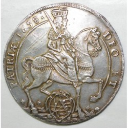 DEUTSCHE STAATEN - SACHSEN - 1 THALER 1658 - Kratzer